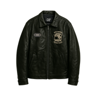 FWCC x Gap Leather Jacket – Ivy League Clubhouse x 5th Wheel Fairytale Edition