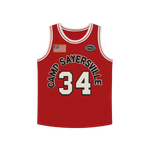 FWCC. Camp Sayersville Cougars Home Basketball Jersey "Swoosh Abdul-Jabbar" (Vintage)