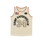 FWCC. Camp Sayersville Cougars Away Basketball Jersey "Swoosh Abdul-Jabbar" (Vintage)