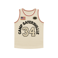 FWCC. Camp Sayersville Cougars Away Basketball Jersey "Swoosh Abdul-Jabbar" (Vintage)