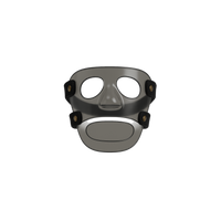 FWCC. Swoosh Abdul-Jabbar Face Mask Home Game ( 1998 Limited Edition Smoke)