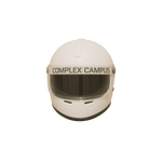 FWCC. Drive's Open Wheel Helmet “White Inferno”
