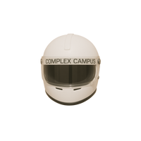 FWCC. Drive's Open Wheel Helmet “White Inferno”