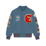 FWCC. Vintage Carter Cowboys  High School Letterman Jacket