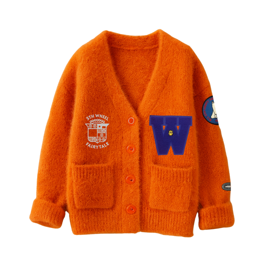 FWCC. Vintage West Yonkers Chapel Chaps Middle School Cardigan Sweater