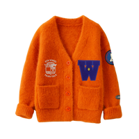 FWCC. Vintage West Yonkers Chapel Chaps Middle School Cardigan Sweater