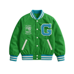 FWCC. Vintage Govalle Grizzlies High School Baseball Jacket