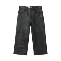 FWCC. Vintage GAP Leather Pants "Asphalt Crown”